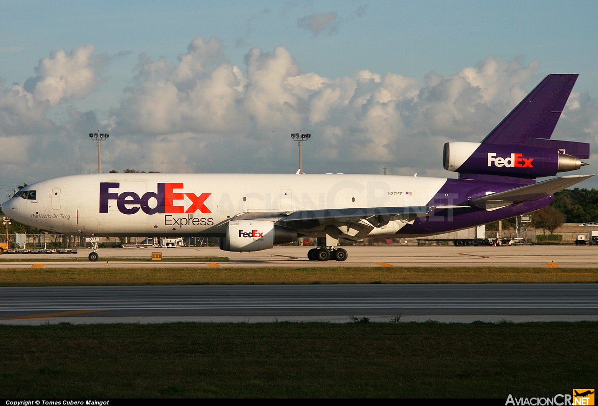 N371FE - McDonnell Douglas DC-10-10F - FedEx