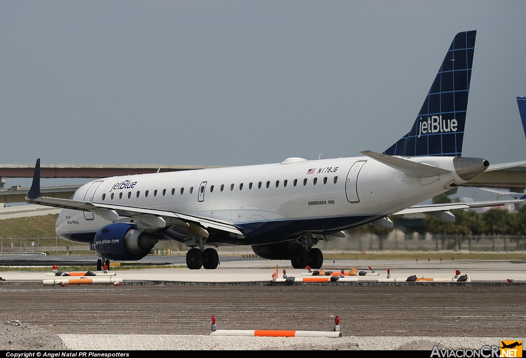 N178JB - Embraer ERJ-190-100AR - Jet Blue