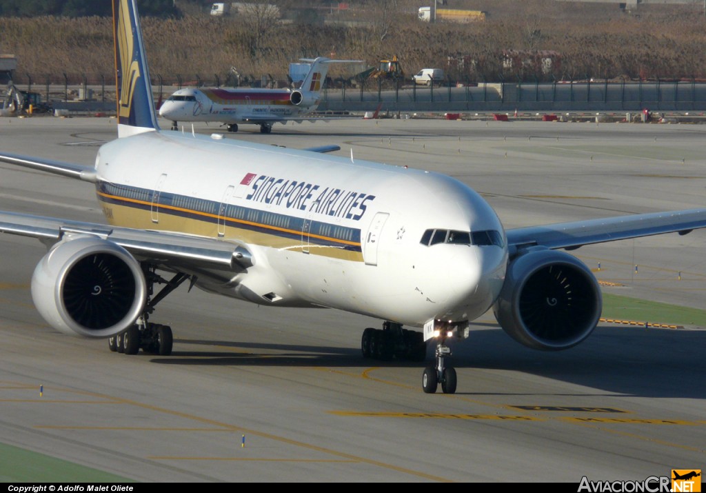 9V-SWK - Boeing 777-312ER - Singapore Airlines