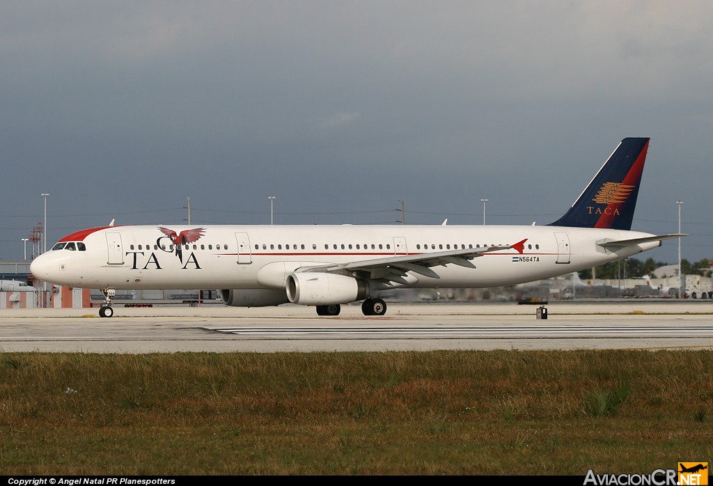 N564TA - Airbus A321-231 - TACA