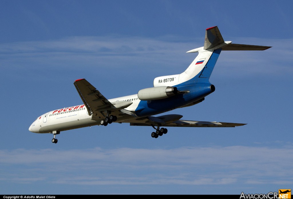 RA-85739 - Tupolev Tu-154M - Pulkovo Airlines