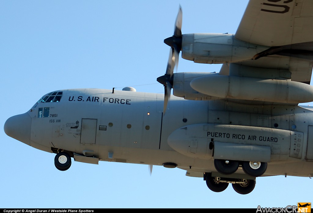 7851 - Lockheed C-130H Hercules (L-382) - U.S. Air Force