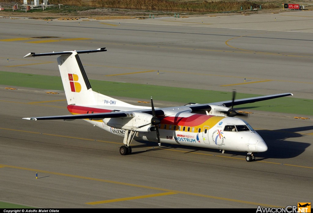 PH-DMV - De Havilland Canada DHC-8-315Q Dash 8 - Air Nostrum (Iberia Regional)