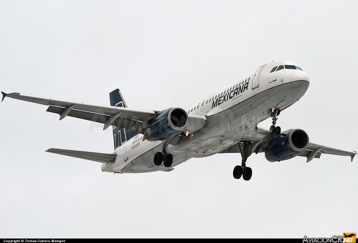 N280RX - Airbus A321-231 - Mexicana