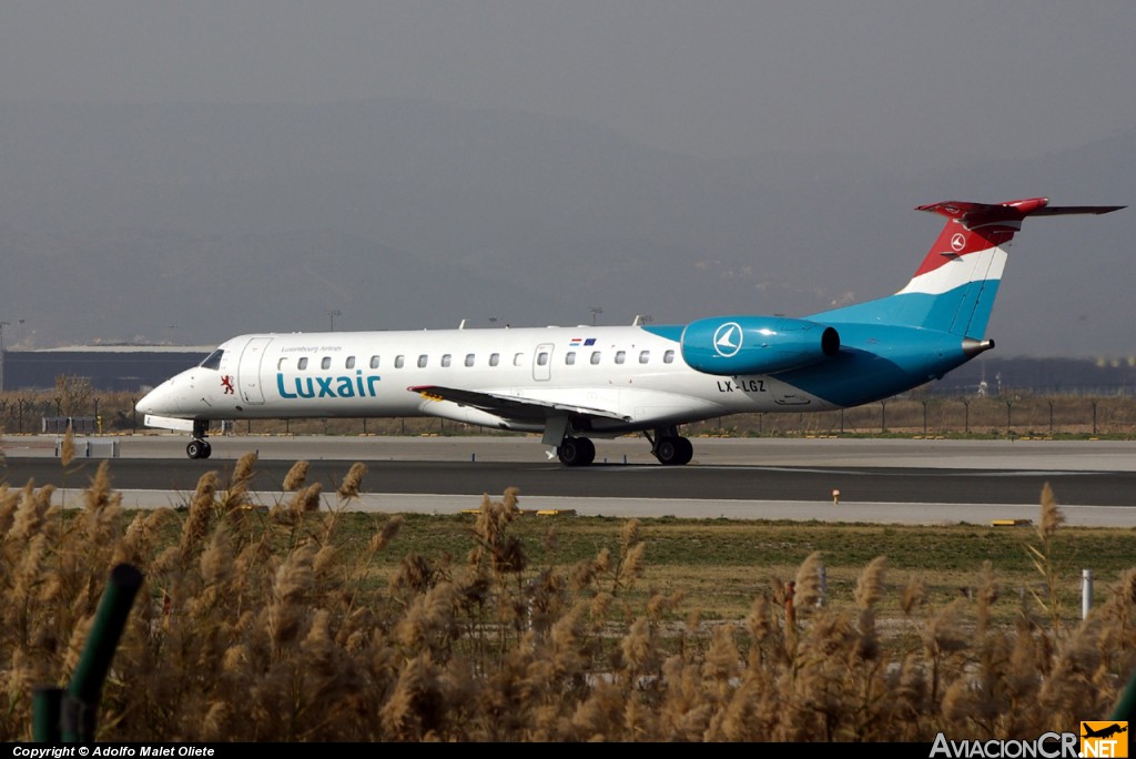 LX-LGZ - Embraer EMB-145LU (ERJ-145LU) - LUXAIR