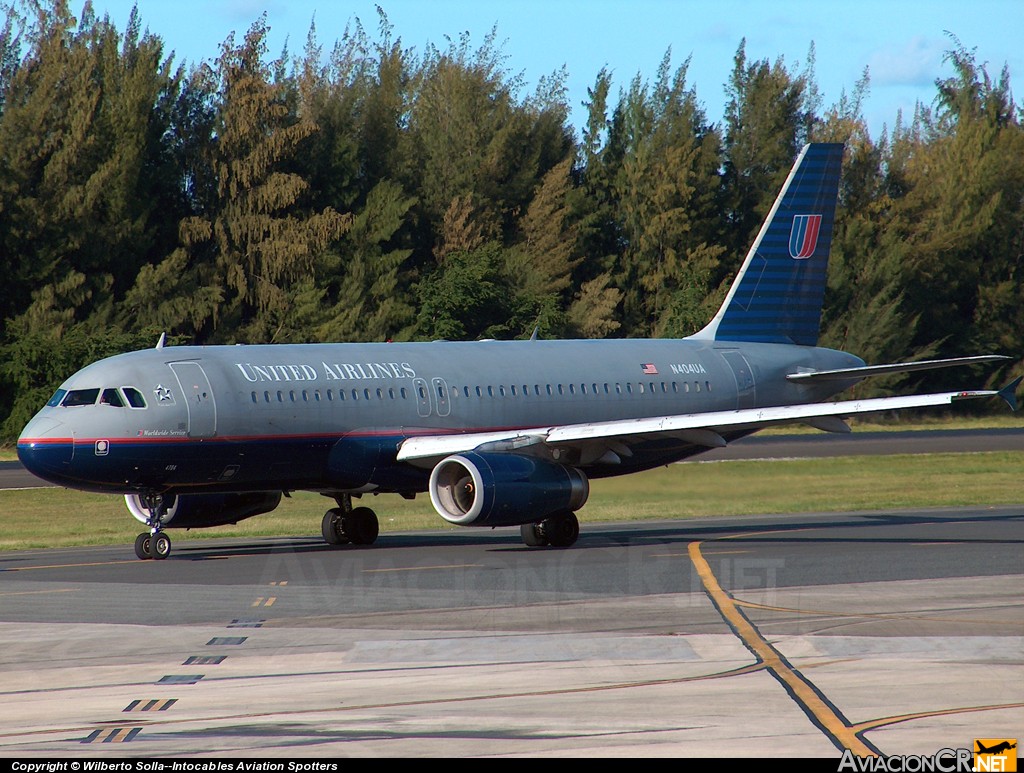 N404UA - Airbus A320-232 - United Airlines