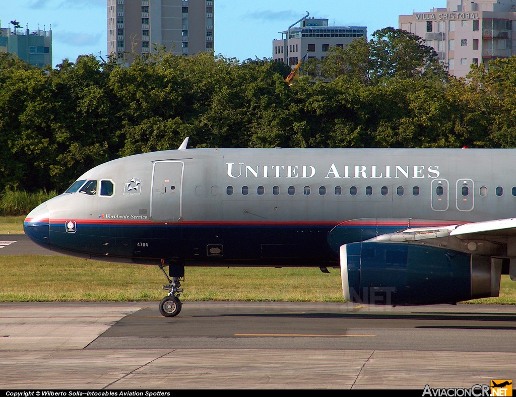 N404UA - Airbus A320-232 - United Airlines