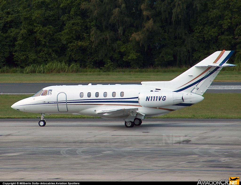 N111VG - Raytheon Hawker 800XP - Privado