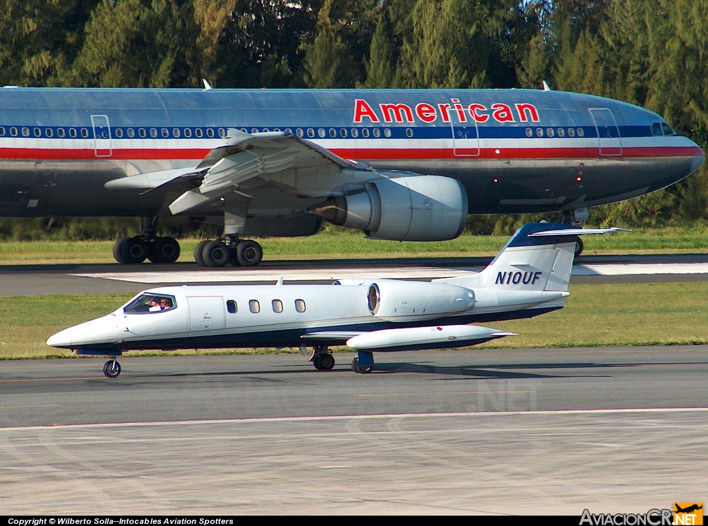 N10UF - Learjet 35A - Horsham Valley Airways Inc.