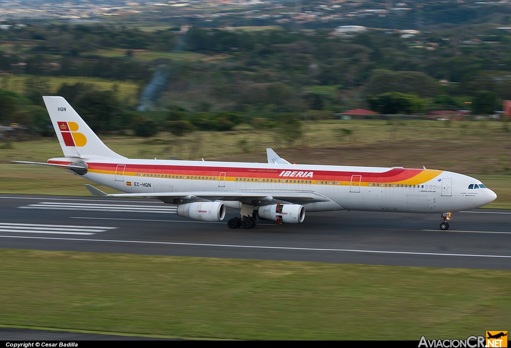 EC-HQN - Airbus A340-313X - Iberia
