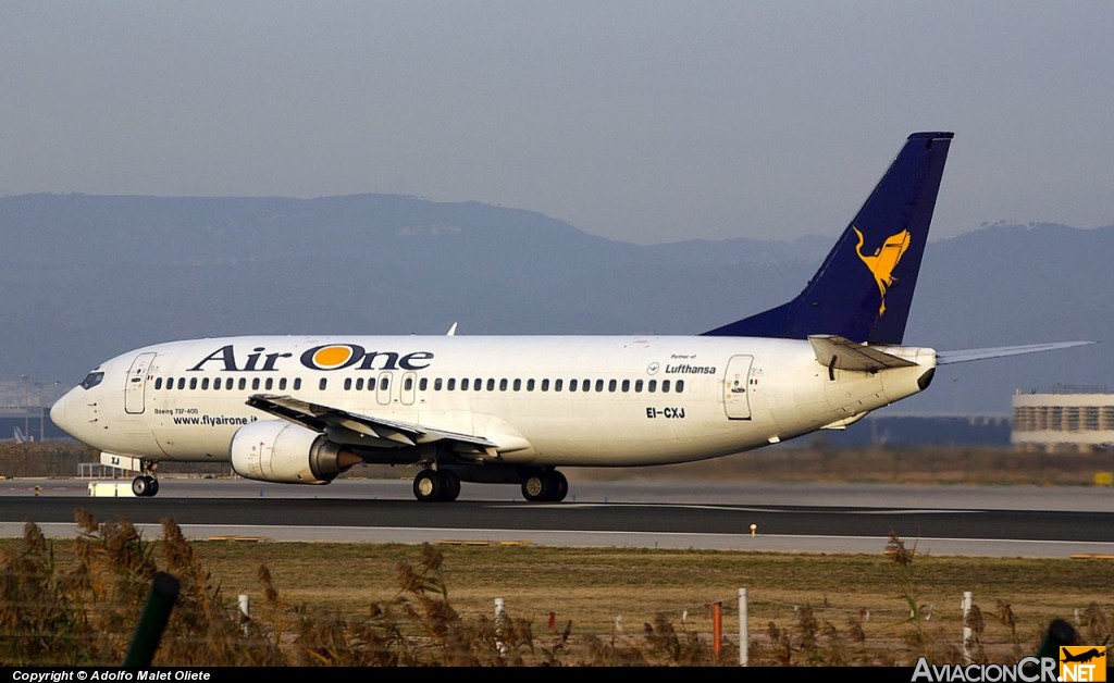 EI-CXJ - Boeing 737-400 (Genérico) - Air One