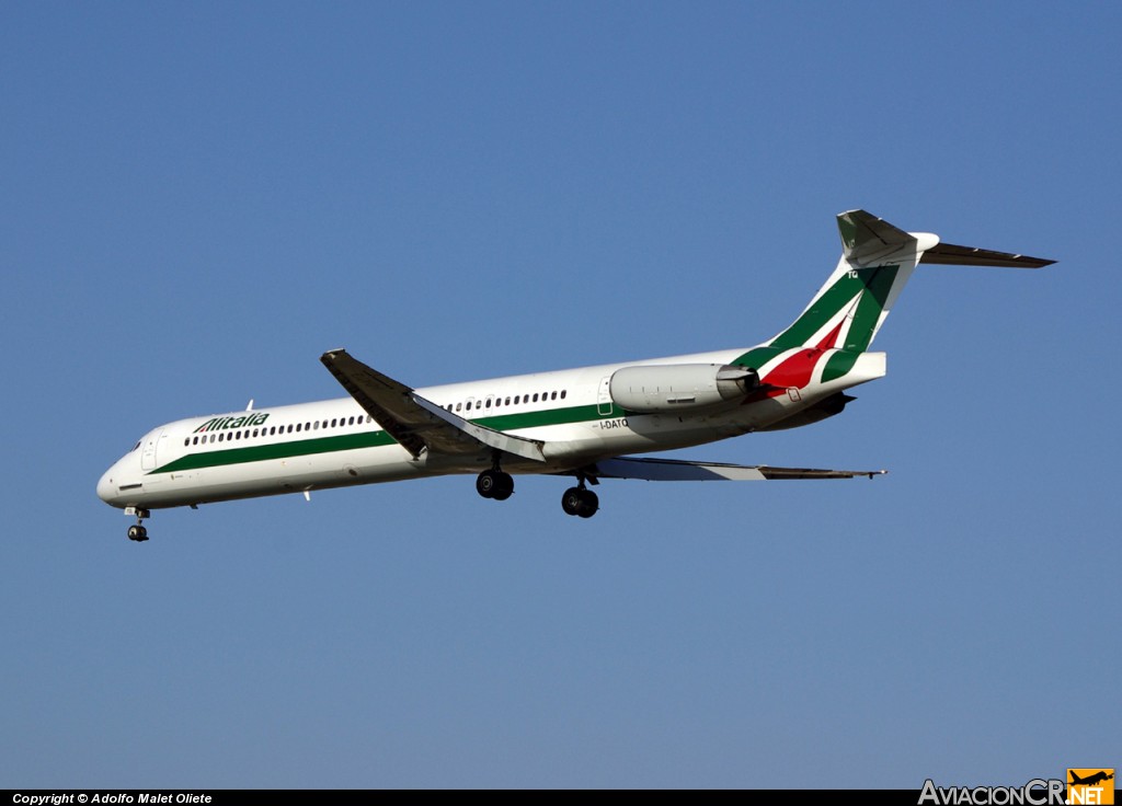 I-DATQ - McDonnell Douglas MD-82 (DC-9-82) - Alitalia