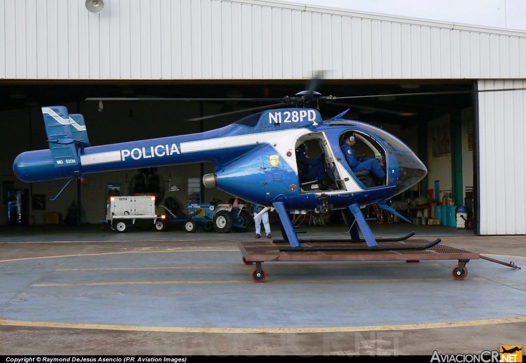 N128PD - McDonnell Douglas MD-520N/530N (H-6) - Policia de Puerto Rico