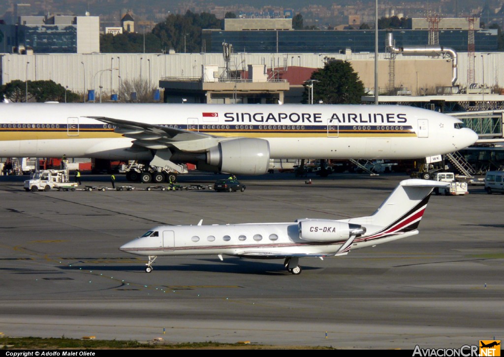 CS-DKA - Gulfstream Aerospace Tp102C Gulfstream IV (G-IV-SP) - NetJets Europe