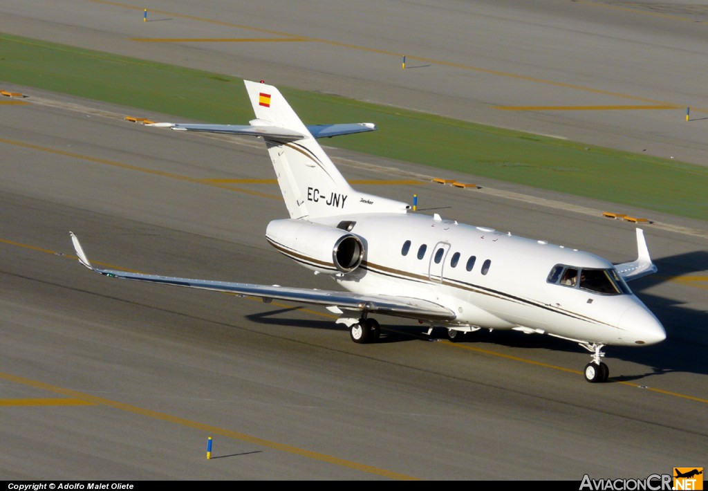 EC-JNY - Raytheon Hawker 800XP - Gestair