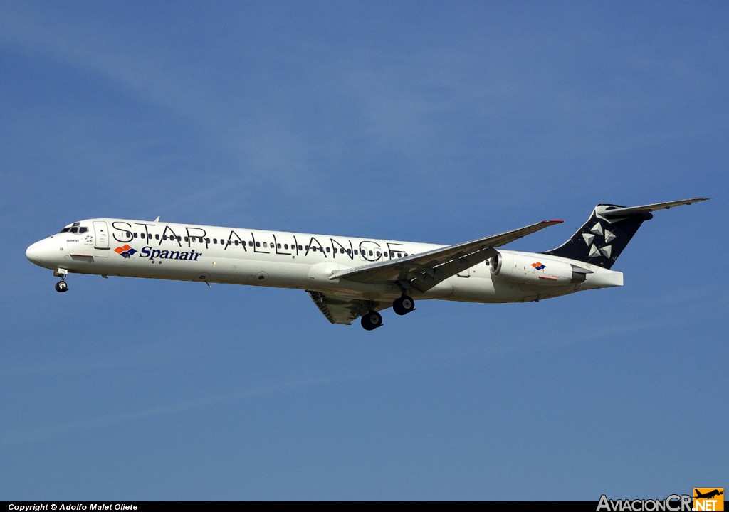 EC-GQG - McDonnell Douglas MD-83 (DC-9-83) - Spanair