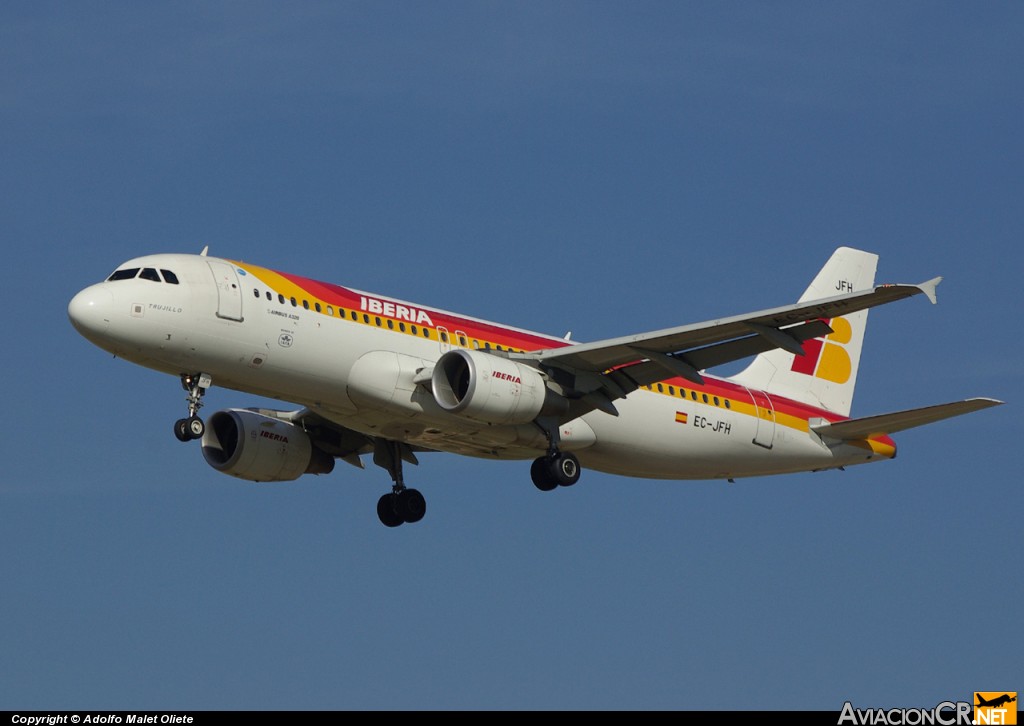 EC-JFH - Airbus A320-214 - Iberia