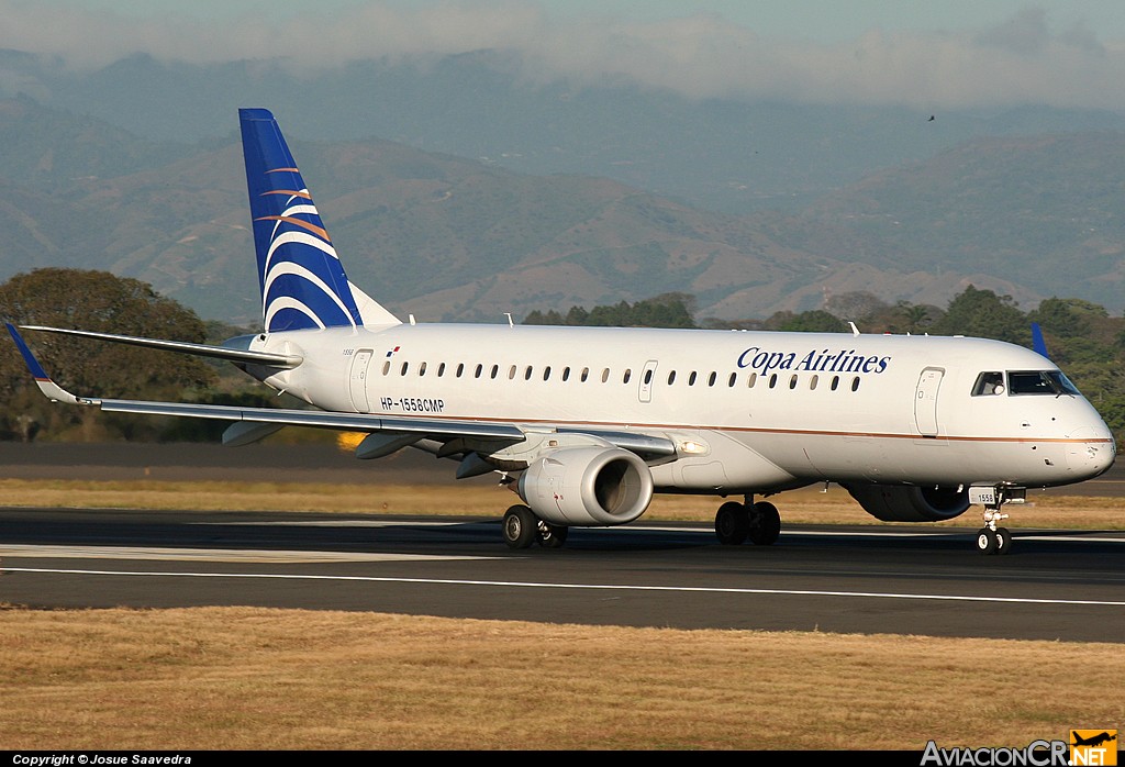 HP-1558CMP - Embraer 190-100IGW - Copa Airlines