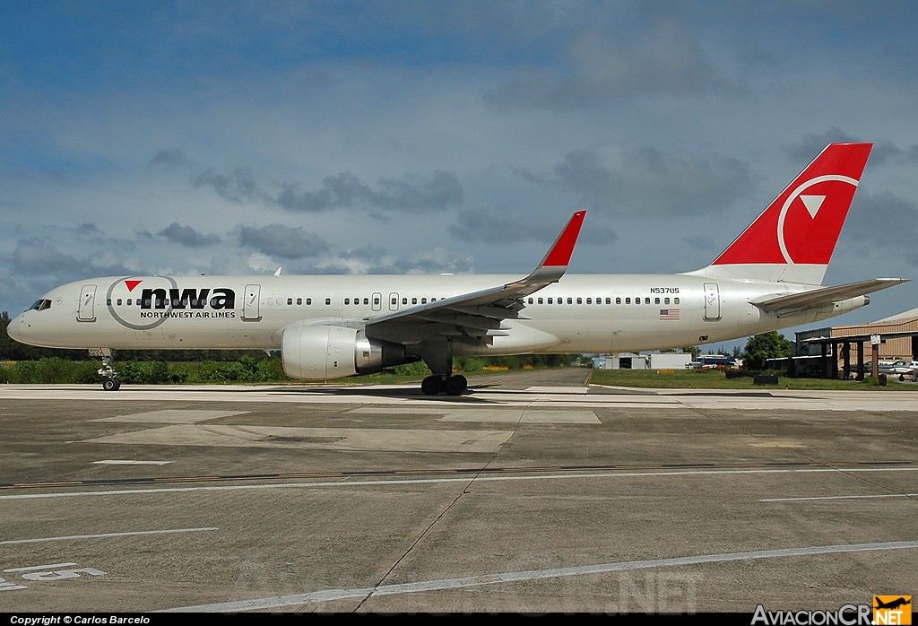 N537US - B757-251 - Northwest Airlines