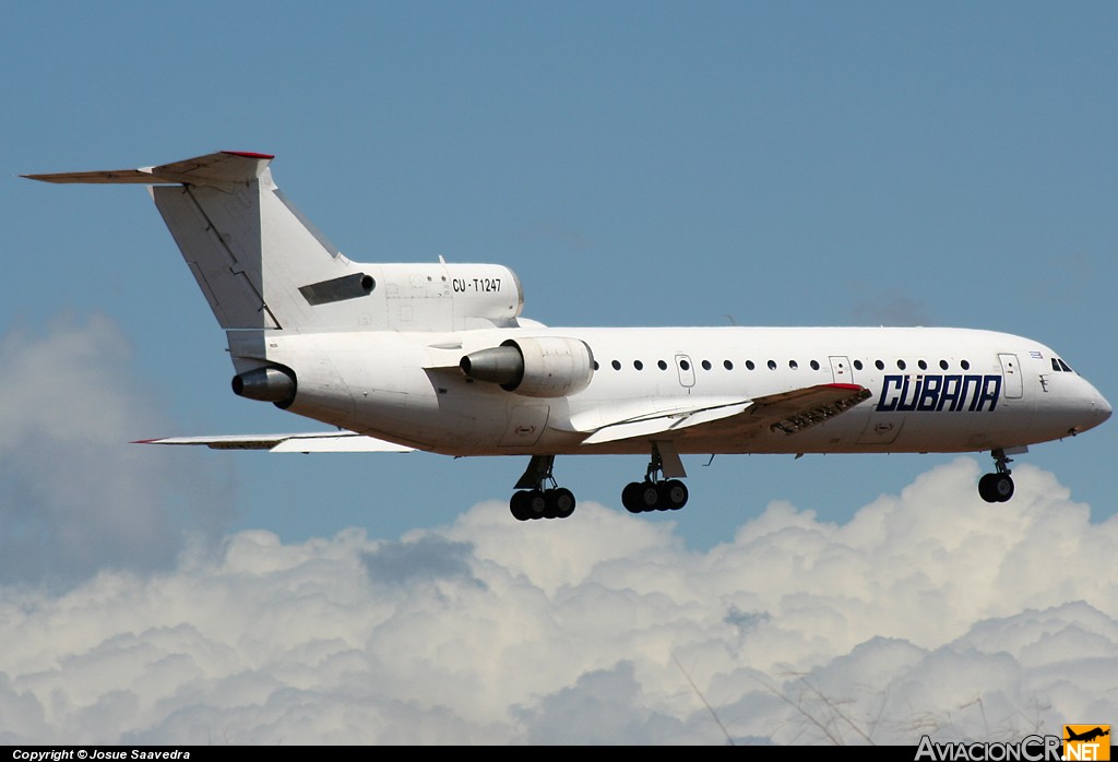 CU-T1247 - Yakovlev YAK-42D - Cubana de Aviación