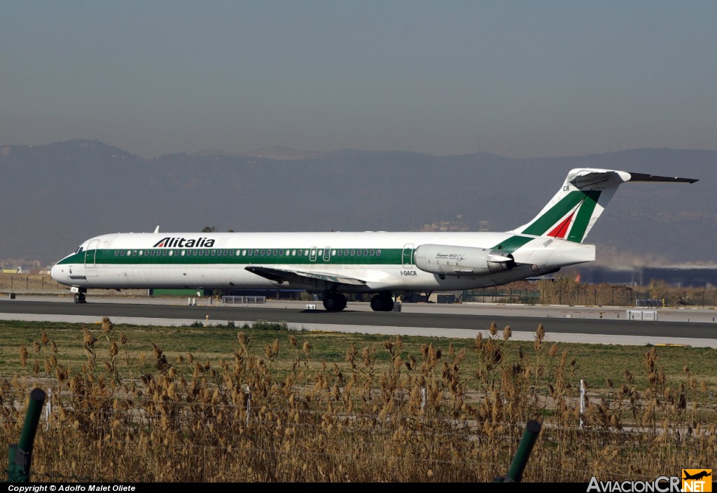 I-DACR - McDonnell Douglas MD-82 (DC-9-82) - Alitalia