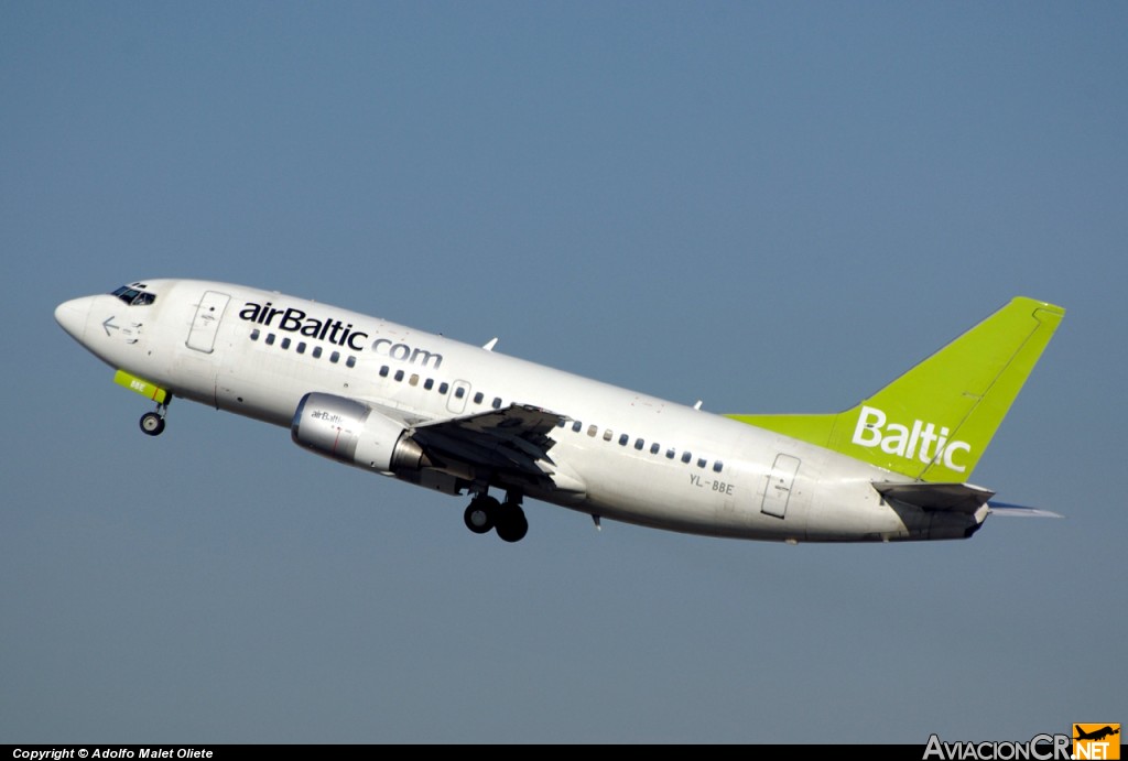 YL-BBE - Boeing 737-53S - Air Baltic