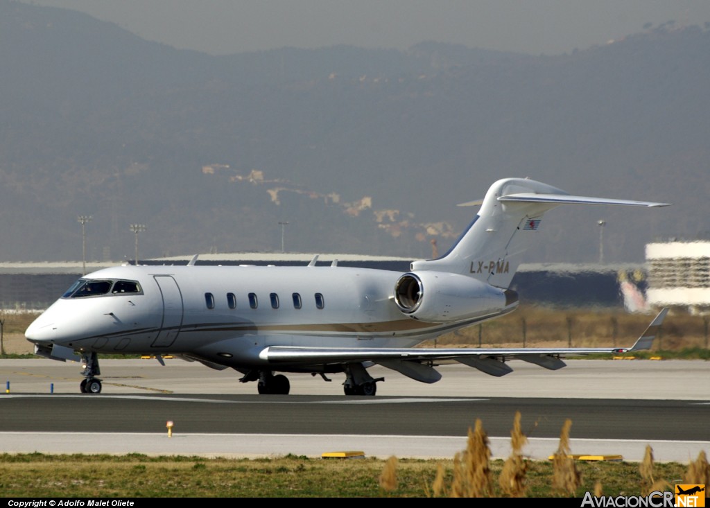 LX-PMA - Bombardier BD-100-1A10 Challenger 300 - Desconocida