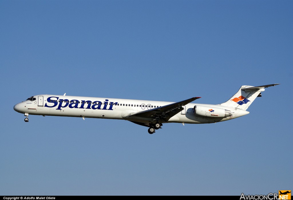 EC-HHP - McDonnell Douglas MD-82 - Spanair