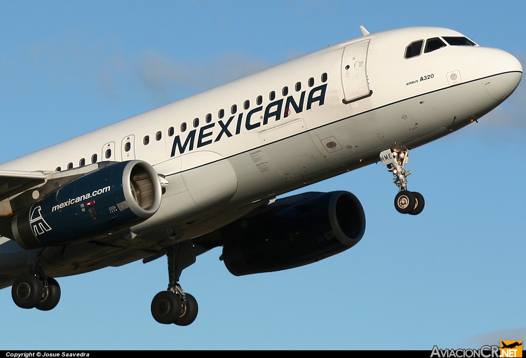 F-OHME - Airbus A320-231 - Mexicana