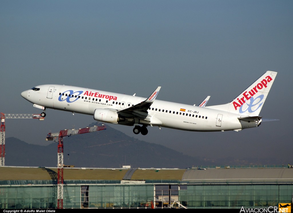 EC-JBJ - Boeing 737-85P - Air Europa