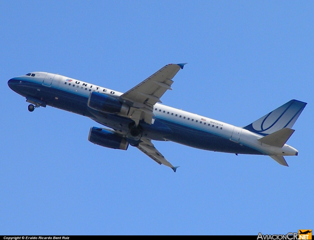 N412UA - Airbus A320-232 - United Airlines