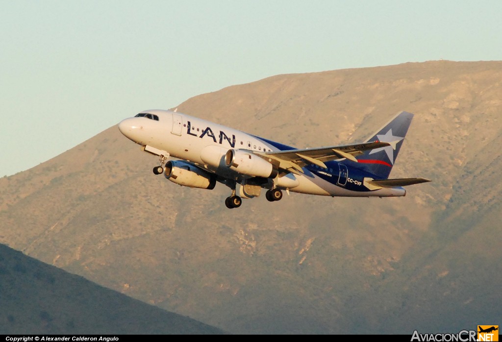 CC-CVF - Airbus A318-121 - LAN Chile