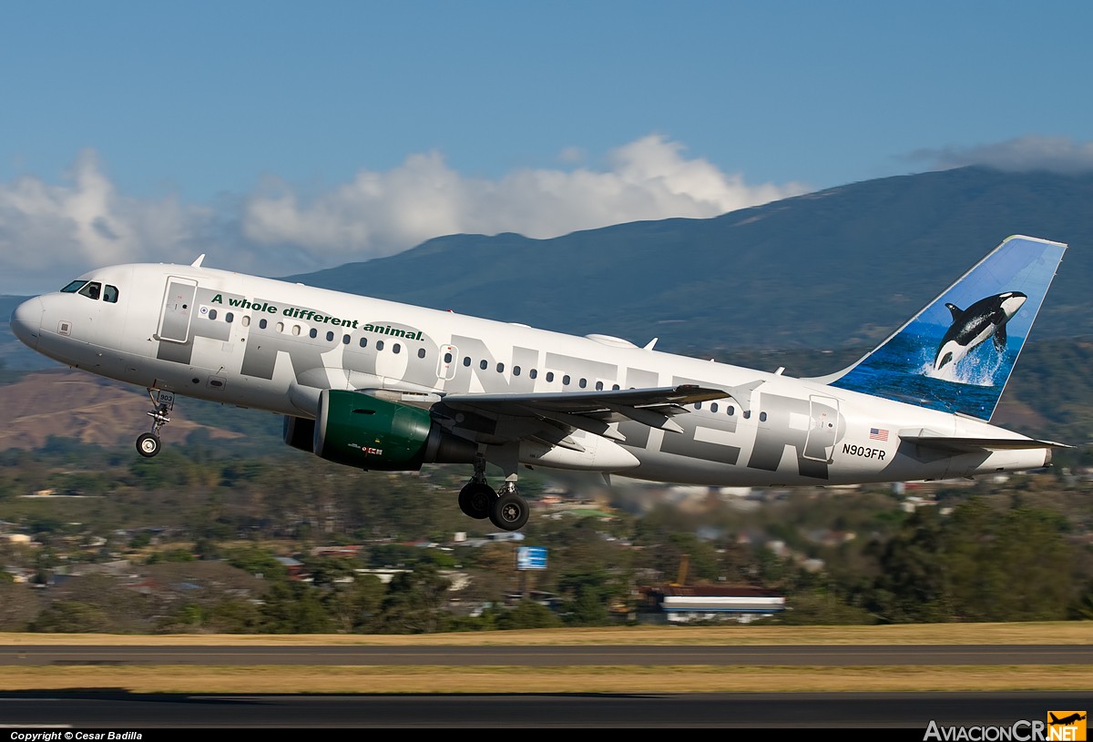 N903FR - Airbus A319-111 - Frontier Airlines