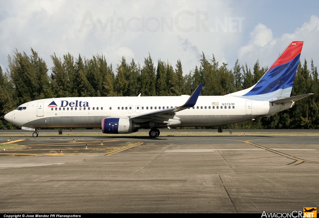 N3761R - Boeing 737-832 - Delta Air Lines