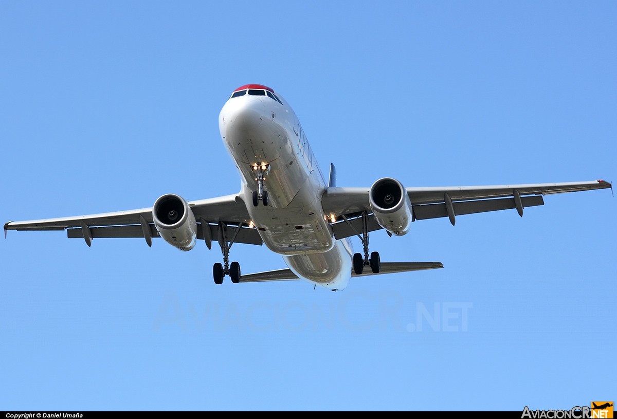 N493TA - Airbus A320-233 - TACA