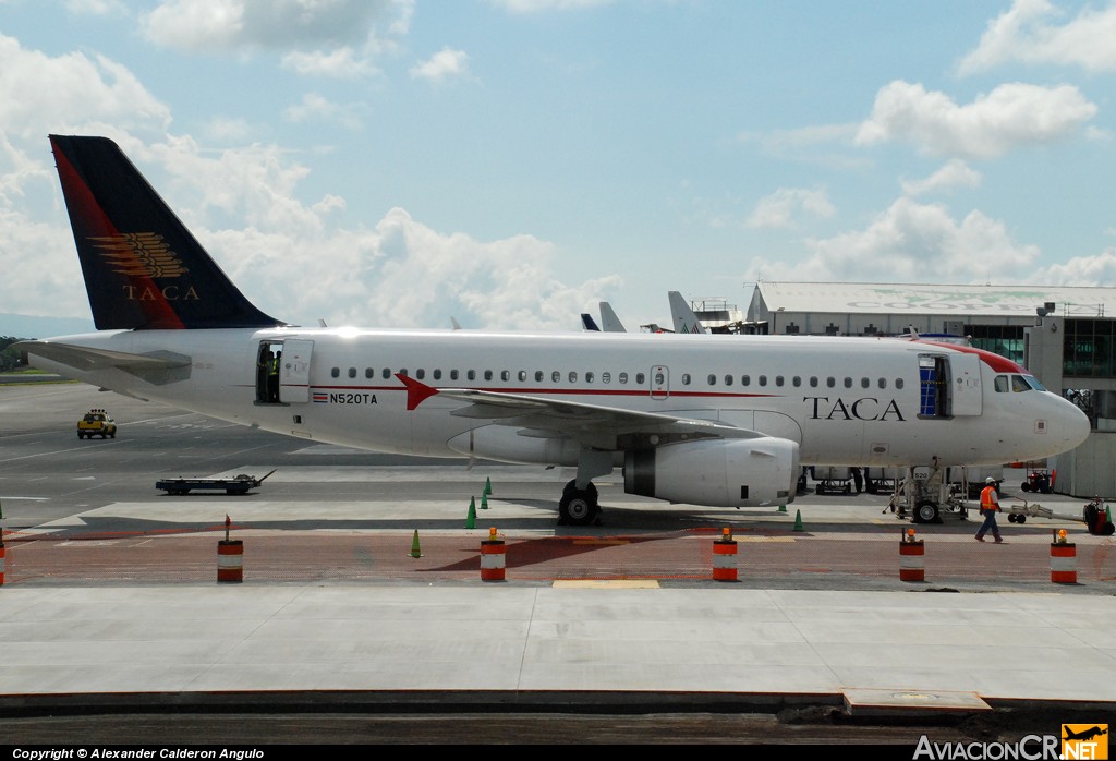 N520TA - Airbus A319-132 - TACA