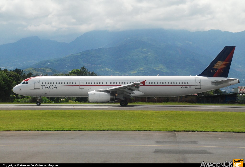 N566TA - Airbus A321-231 - TACA