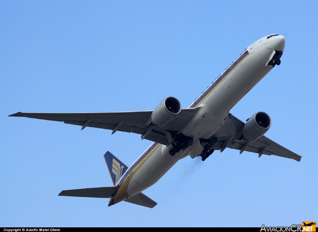 9V-SWA - Boeing 777-312-ER - Singapore Airlines