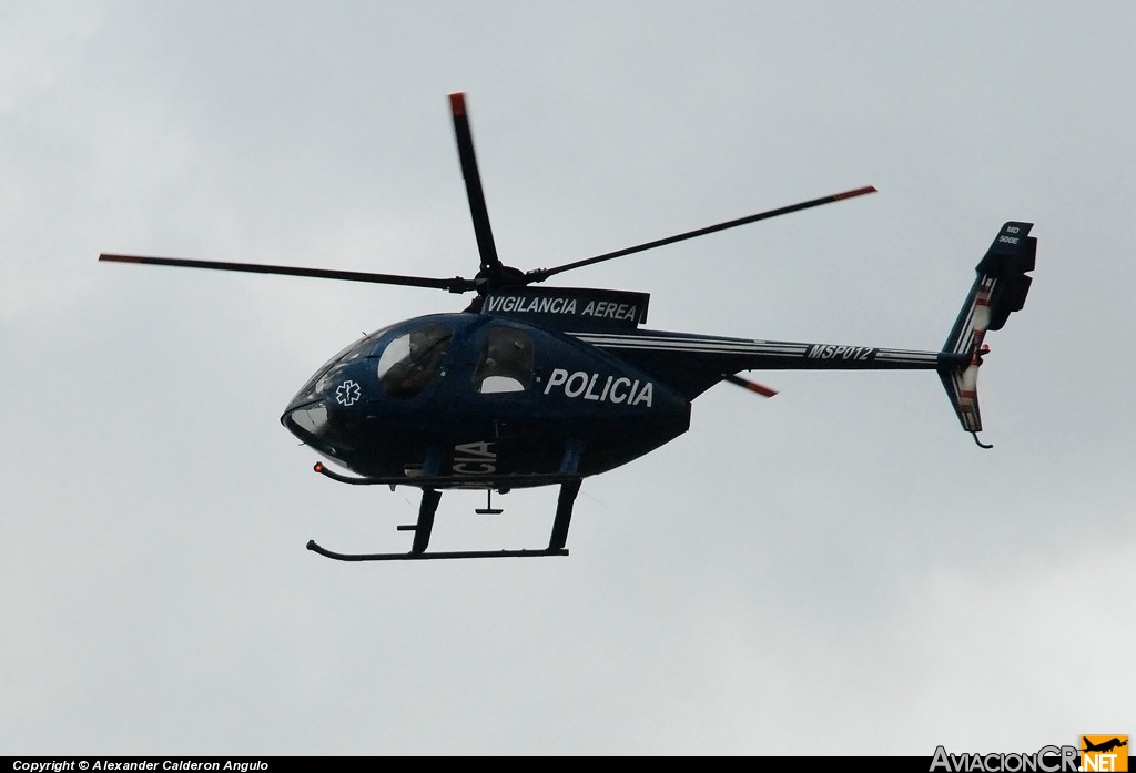 MSP012 - McDonell Douglas MD500 - Ministerio de Seguridad Pública - Costa Rica