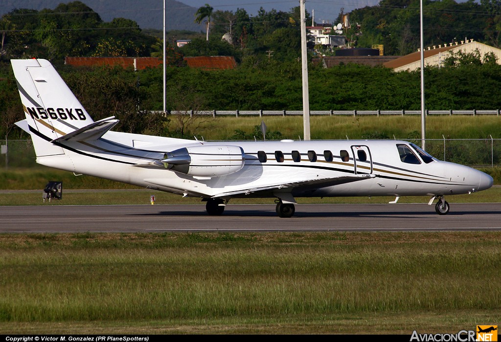 N566KB - Cessna Citation V - Privado