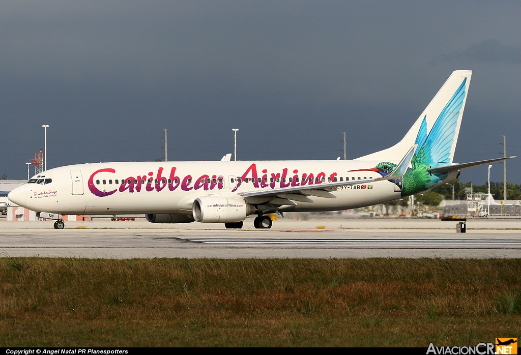 9Y-TAB - Boeing 737-8Q8 - Caribbean Airlines