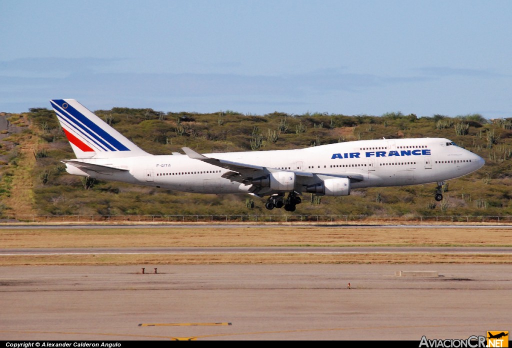 F-GITA - Boeing 747-428 - Air France