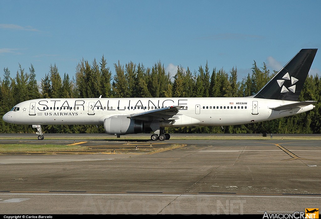 N933UW - Boeing 757-2B7 - US Airways
