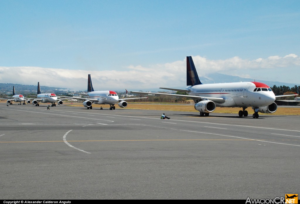 N478TA - Airbus A319-132 - TACA