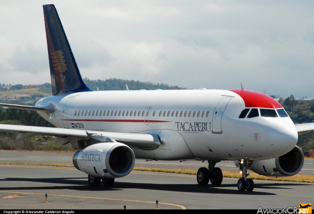 N472TA - Airbus A319-132 - TACA Perú