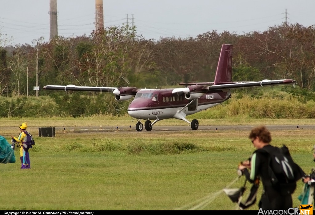 N166DH - De Havilland Canada DHC-6-100 Twin Otter - Freefall Express