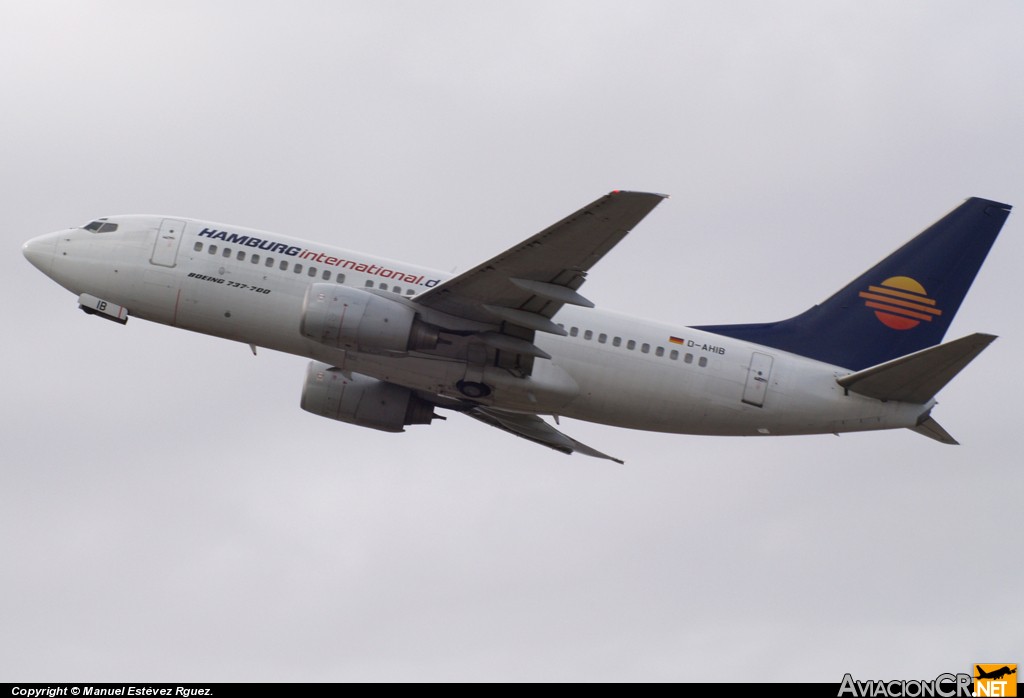 D-AHIB - Boeing 737-73S - Hamburg International