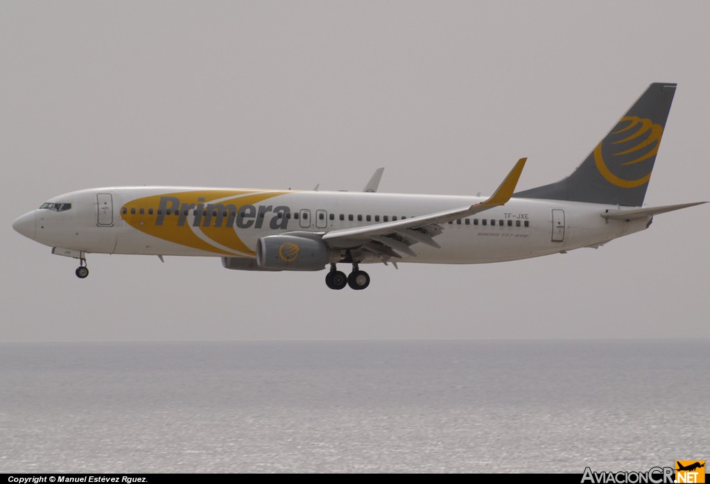 TF-JXE - Boeing 737-8Q8 - Primera