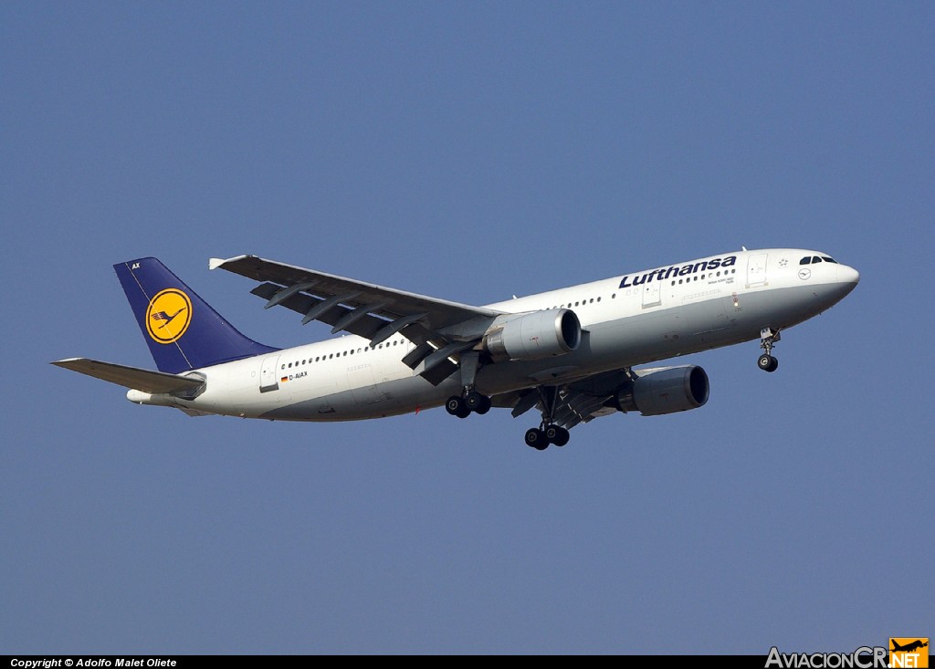 D-AIAX - Airbus A300B4-605R - Lufthansa