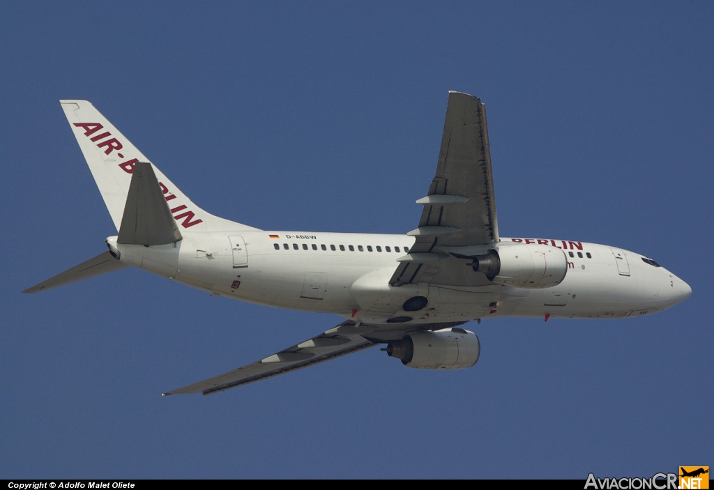 D-ABBW - Boeing 737-7Q8 - Air Berlin